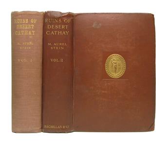 STEIN, MARC AUREL, Sir.  Ruins of Desert Cathay. 2 vols.  1912